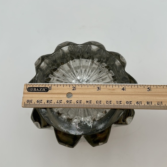 Victorian Trading Company Glass Dresser Jar with Sterling Lid - Picture 14 of 15